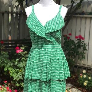 Bar III Ruffled Spaghetti Strap Dress